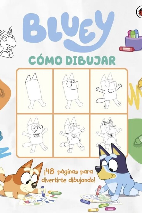 BLUEY - COMO DIBUJAR BLUEY - COMO DIBUJAR