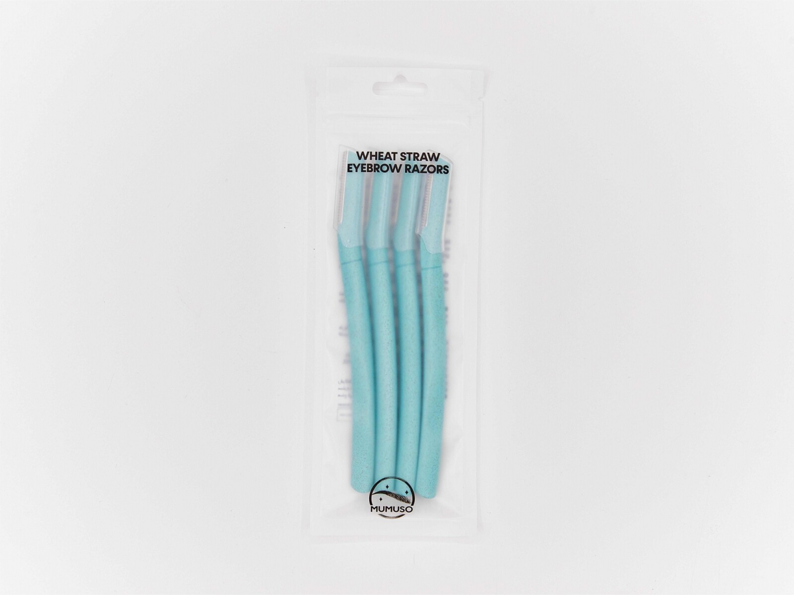 RASURADORAS PARA CEJAS DE FIBRA DE TRIGO (PACK X4 / VERDE) 