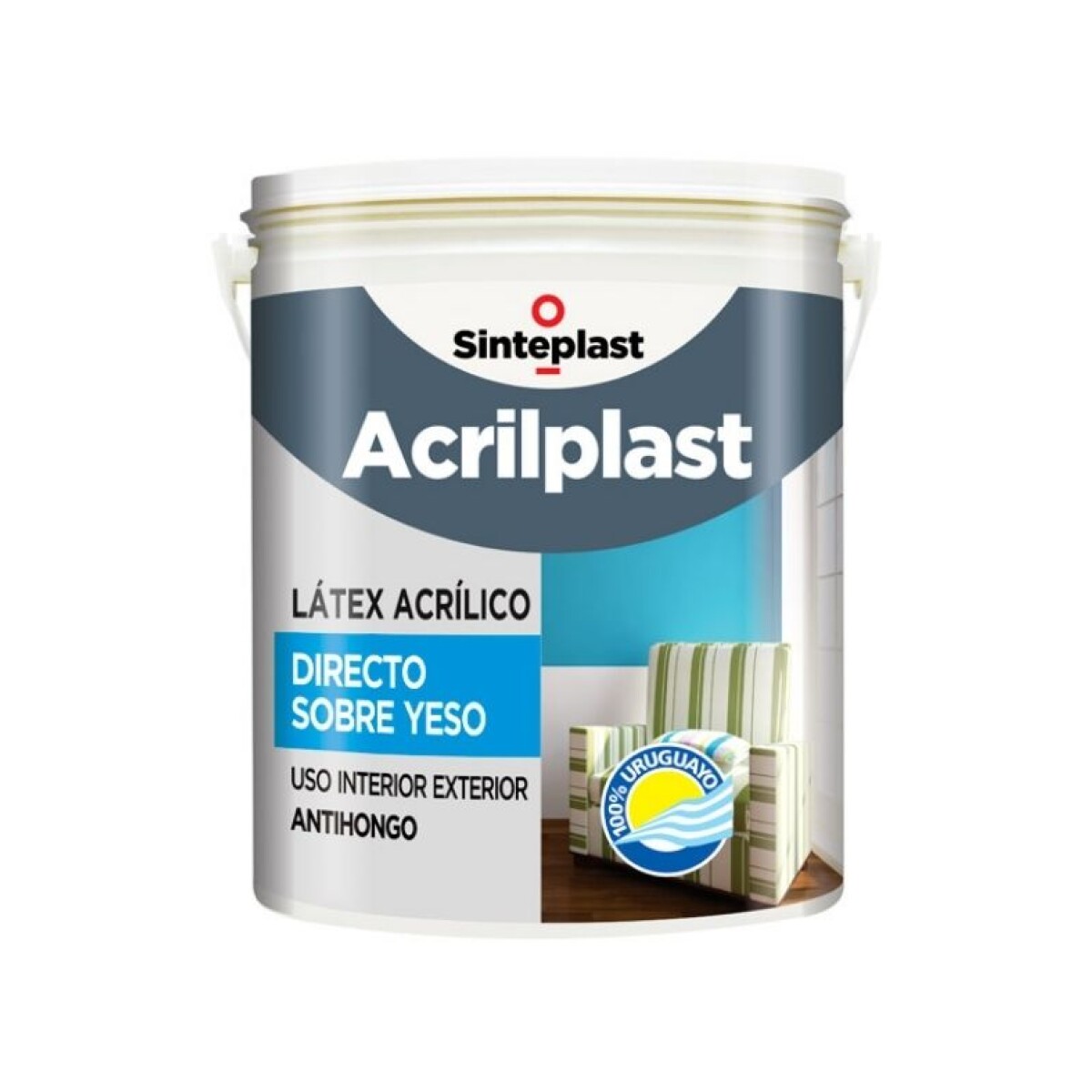 Acrilplast directo sobre yeso 20 litros