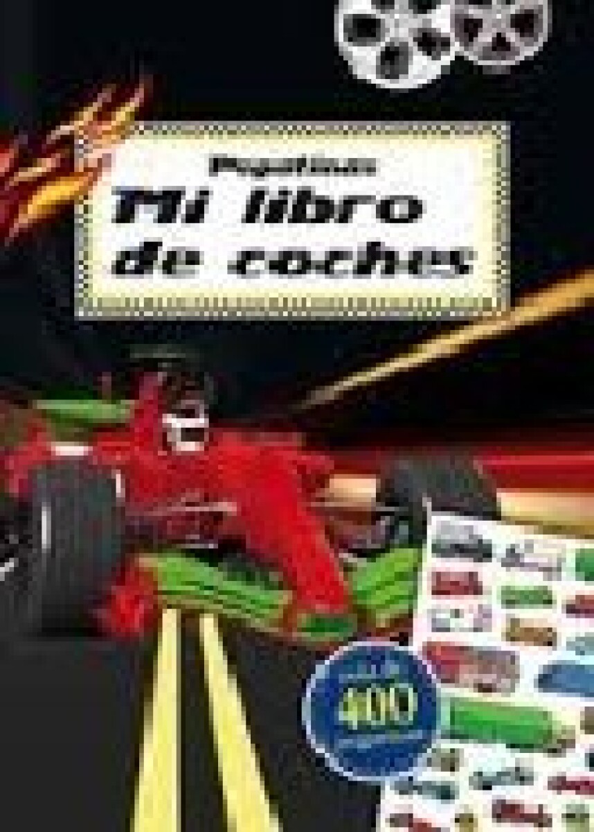 PEGATINAS - MI LIBRO DE COCHES 