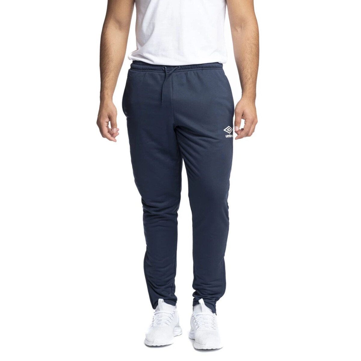 Pantalon de Hombre Umbro Tecnologico - Azul Marino - Blanco 