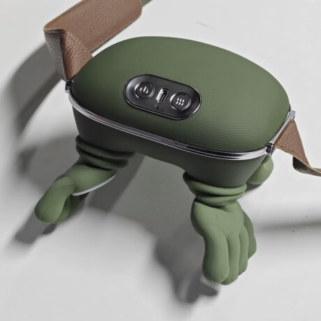 Masajeador para cuello y hombros recargable Verde