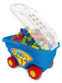 CARRITO CON BLOQUES AZUL