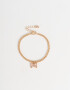 Pulseras Flexibles Con Mariposas Pulsera Flexible Con Mariposa - Dorado