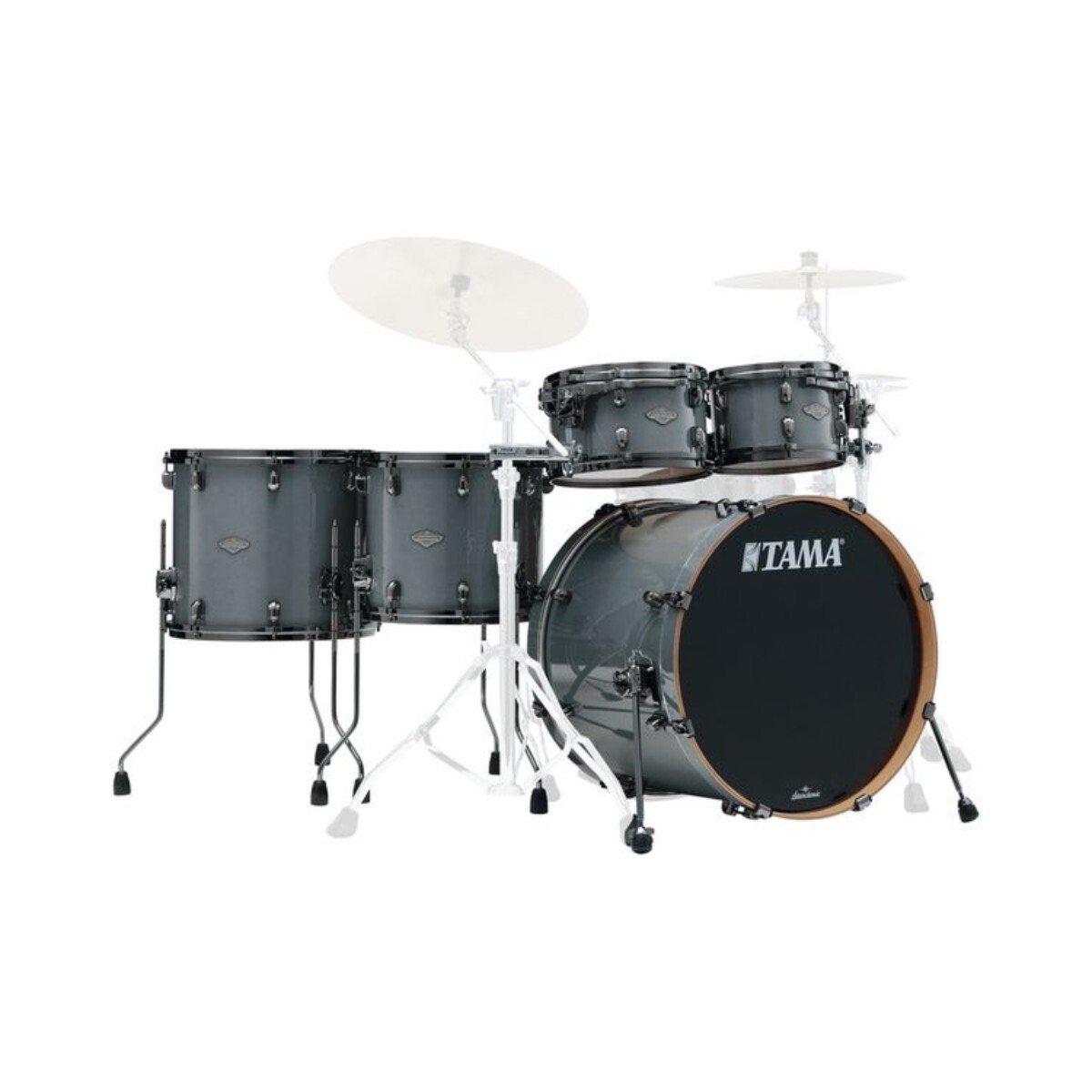 Bateria Tama Starclassic Performer Maple/birch Smokey Gray 5c B22 