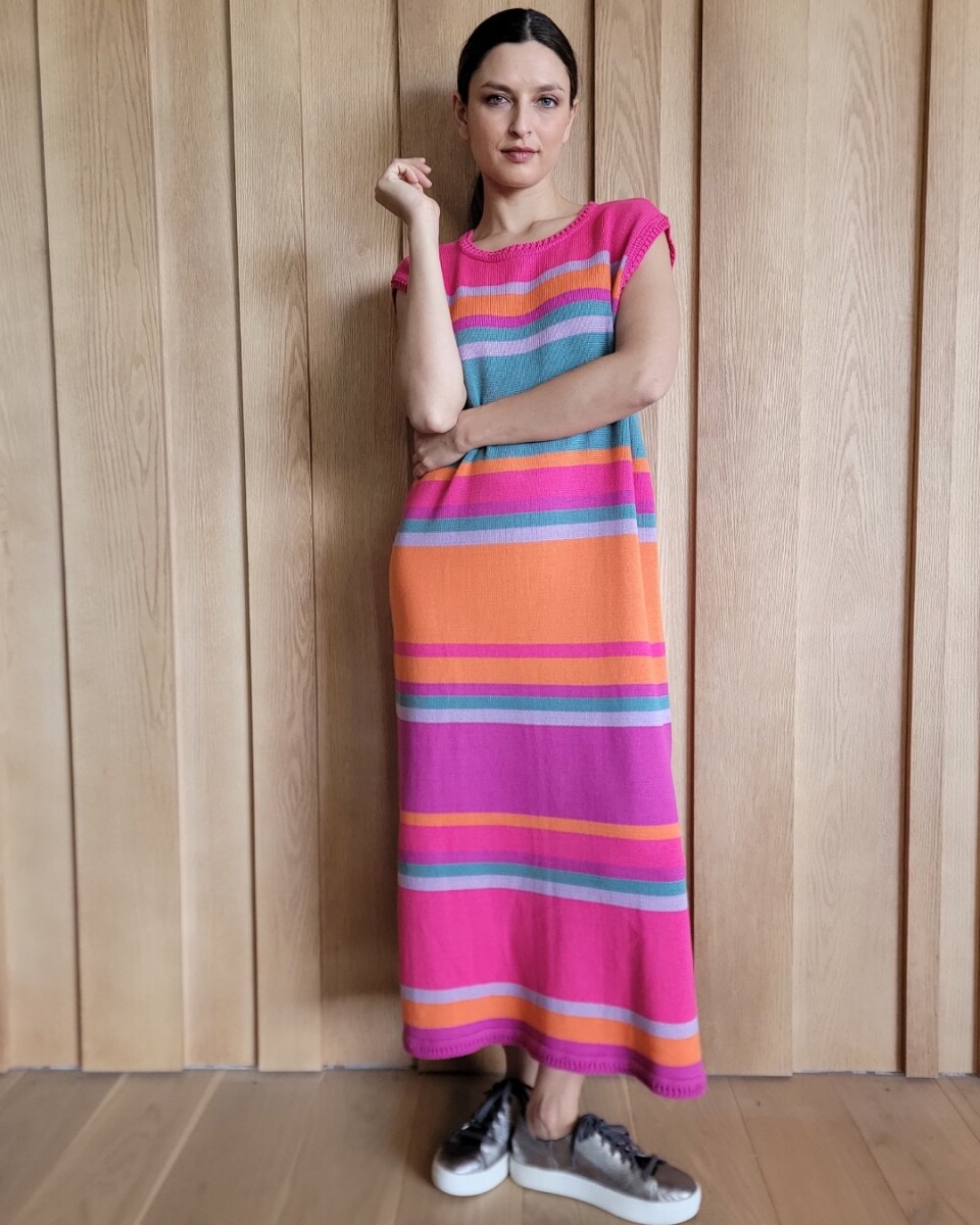 Vestido Lavanda - Fucsia 