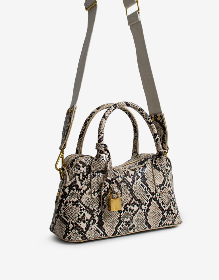 City Cartera City Snake - Estampado Animal Print
