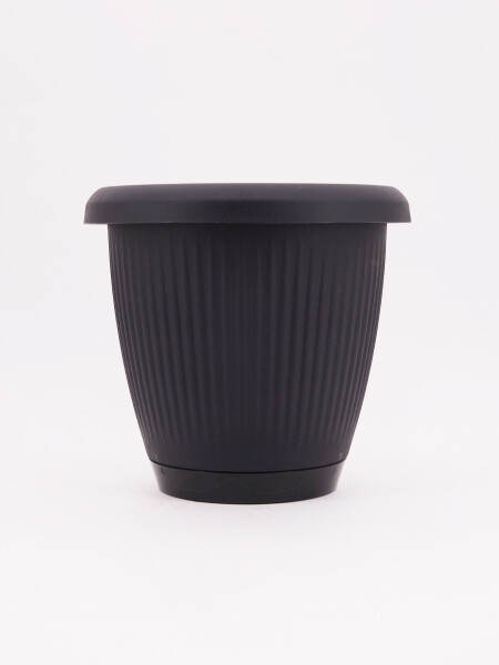 MACETA NEGRO