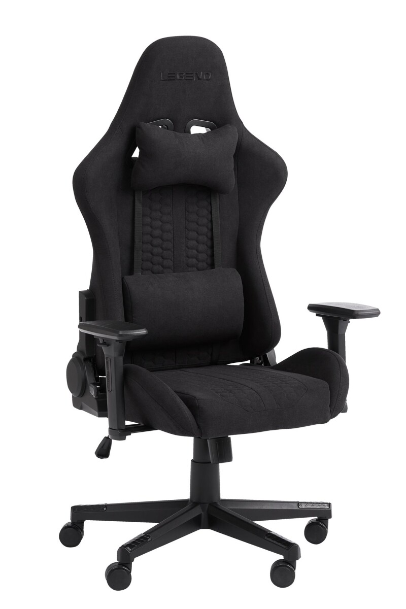 Silla gaming NIBE tela negro/negro 