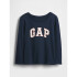 V-FRCH LS LOGO TEE TAPESTRY NAVY