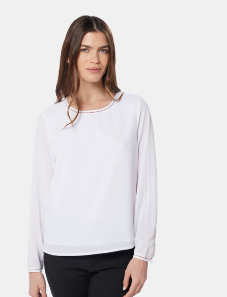 BLUSA CLÁSICA Blanco