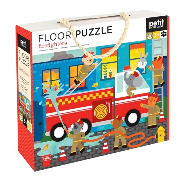 Puzzle 24 piezas Bomberos