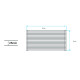 ESCURRIDOR DE COCINA 36X33CM TIPO FLEX 000