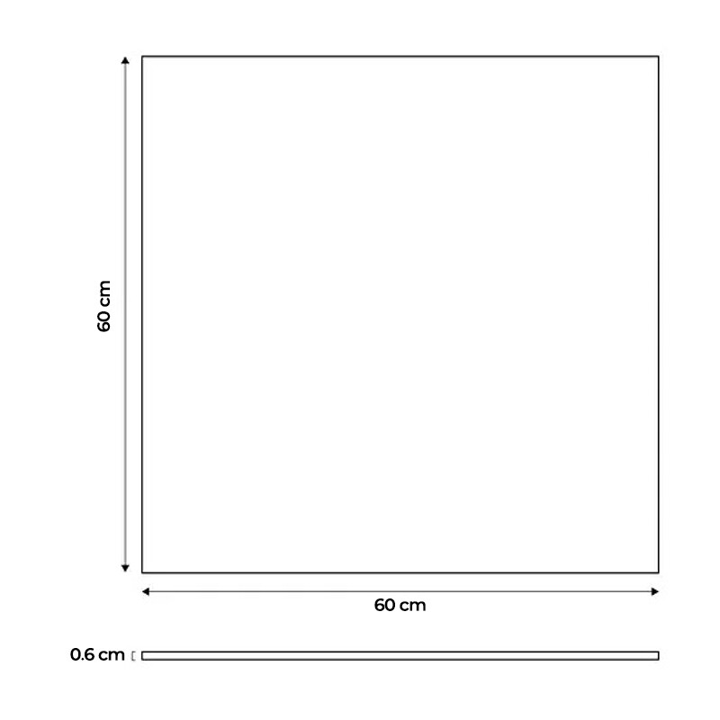 PL66040 Panel LED 40W 60X60CM Luz Cálida