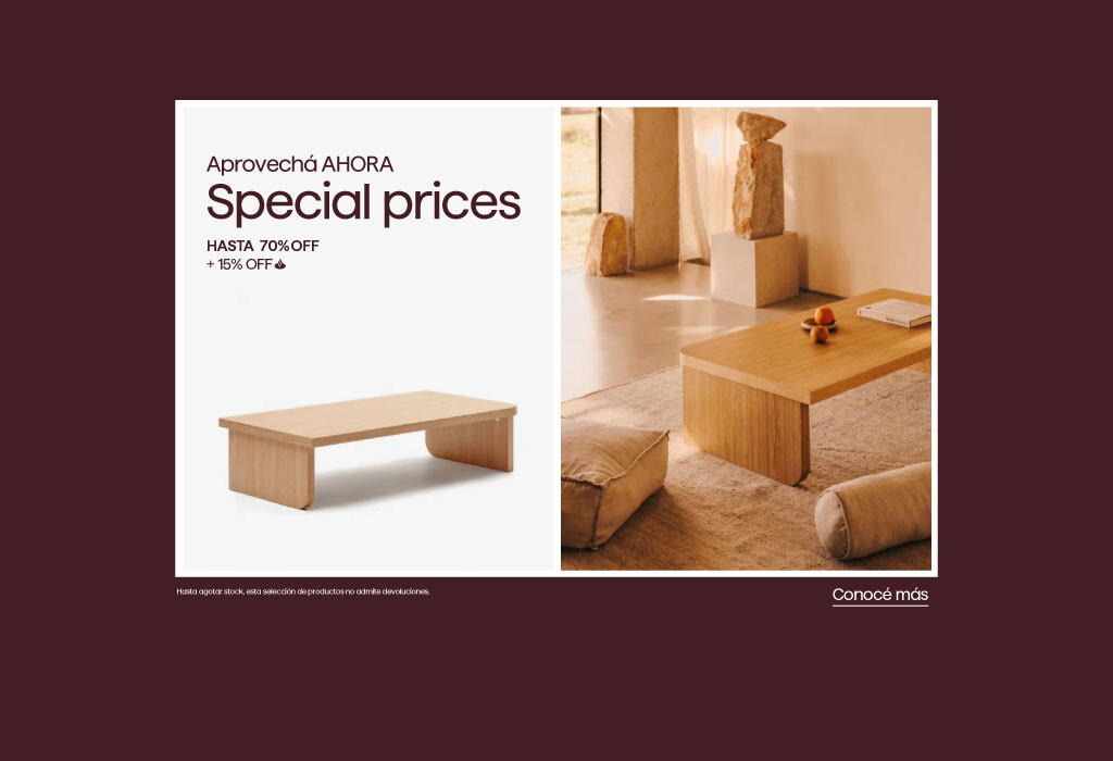 Special Prices