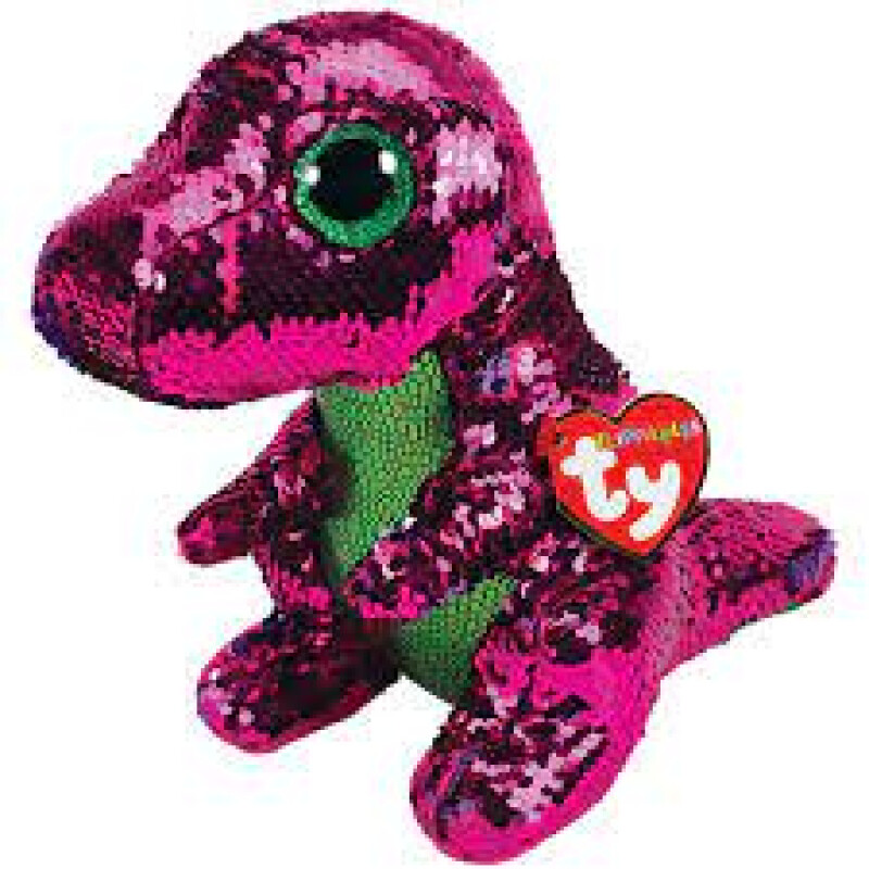 TY Peluche Dino de Lentejuelas Stompy TY Peluche Dino de Lentejuelas Stompy