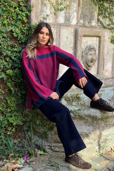 SWEATER ALICANTE Fucsia