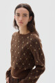 Buzo Heidi Cuadrillé Brown