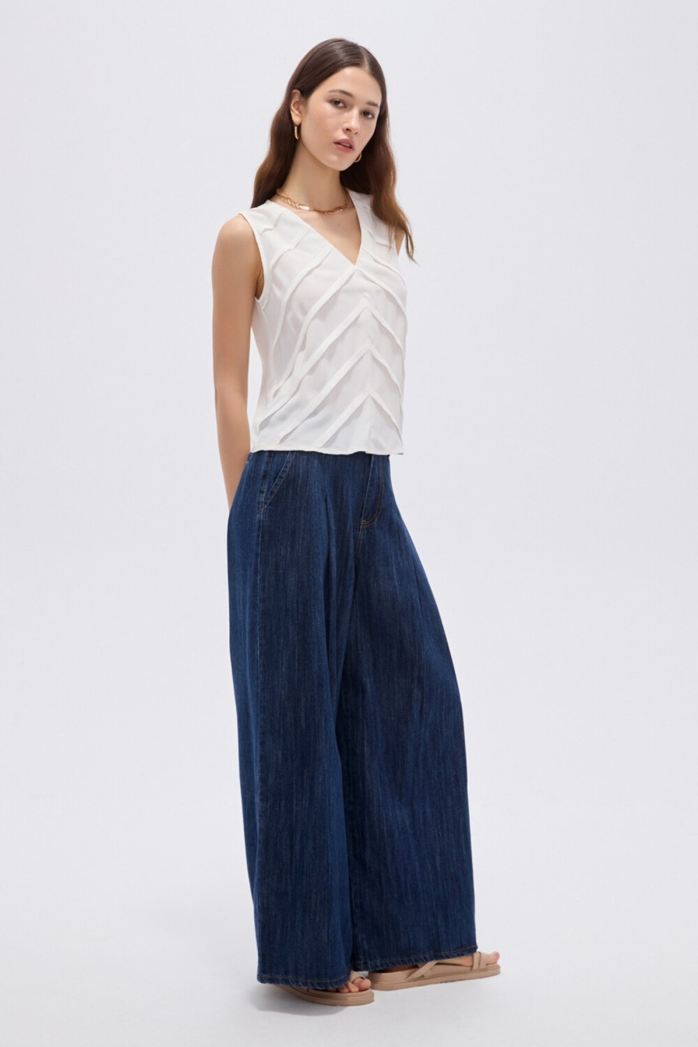 Musculosa Kuru Marfil / Off White