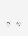 Aros Pasantes Metal Aros Pasantes Metal Bold - Plateado Rodio