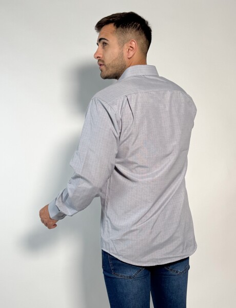 Camisa a cuadros Odiseo Gris