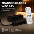 Transformador 24V P/ Luces RGB WPC App Tuya +Control 6 Canal Negro 1