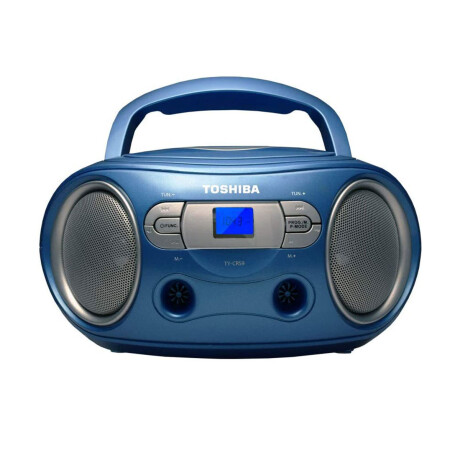 Radio Amfm Cd Toshiba Crs9 Azul Radio Amfm Cd Toshiba Crs9 Azul