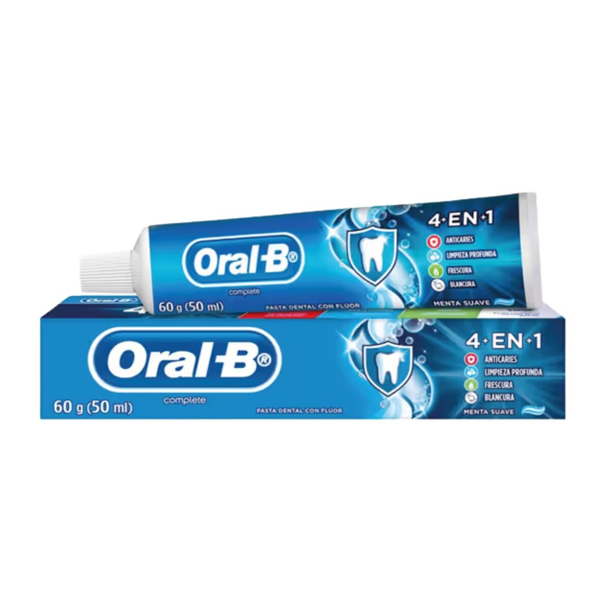 CREMA DENTAL ORAL-B COMPLETE 4 EN 1 60 GR 
