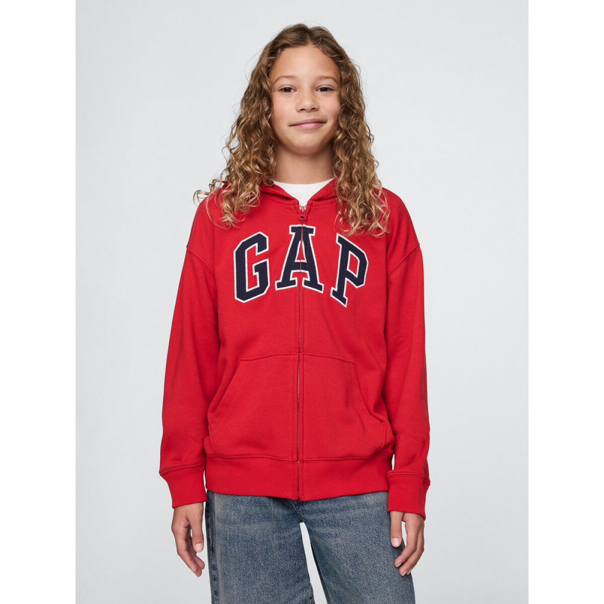 V-FRCH FT BAS HERITAGE LOGO FZ - MODERN RED 
