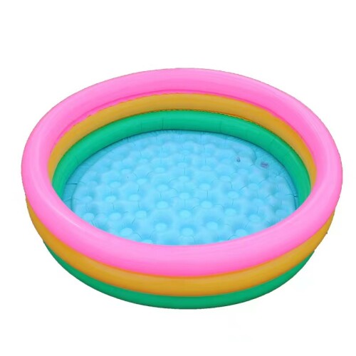 Piscina para niños 3 anillos Piscina Redonda 3 Anillos 61*22 Cms