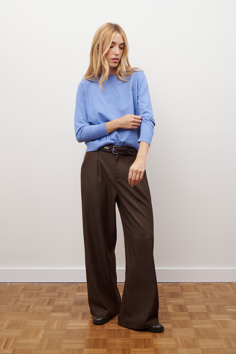 SWEATER TWIN CELESTE