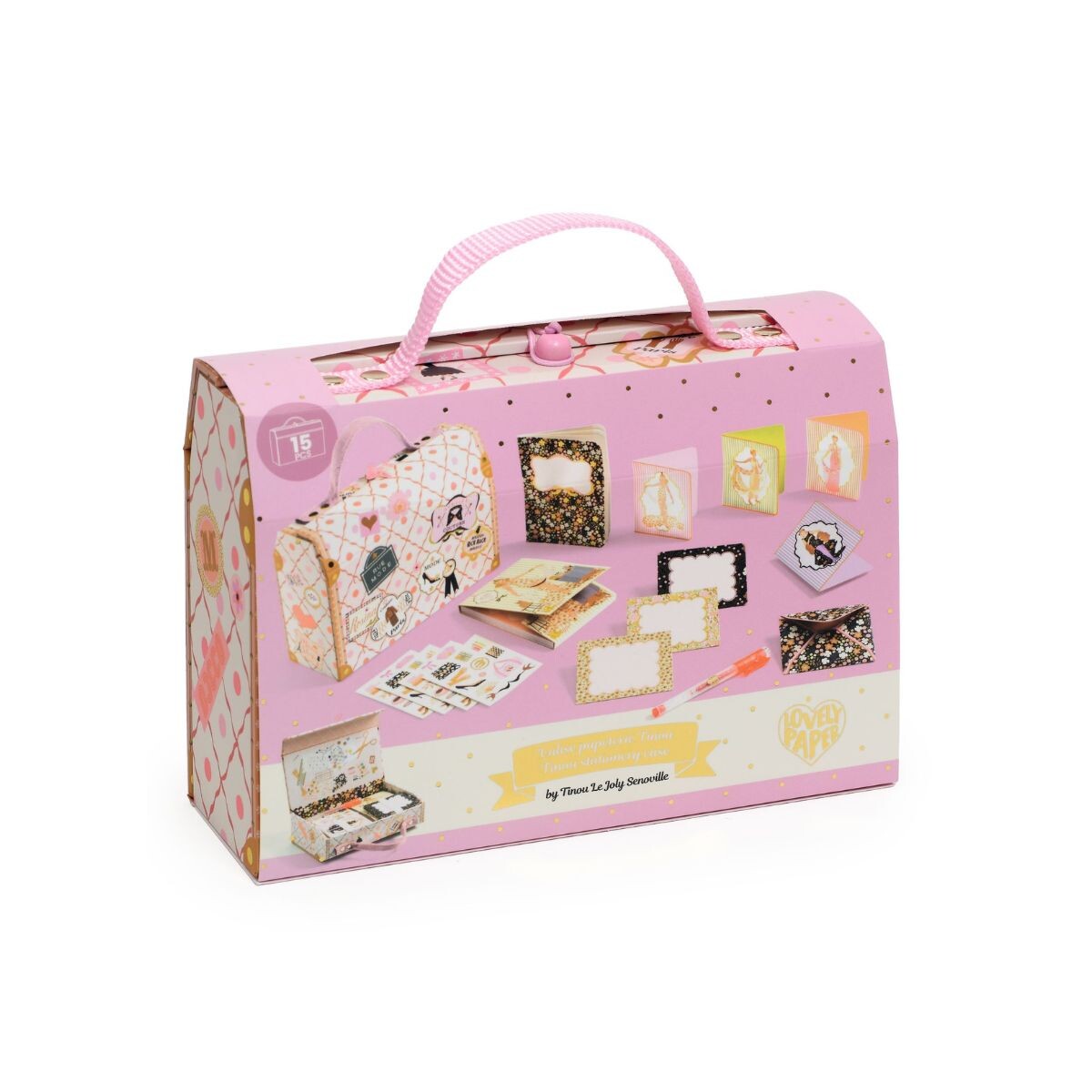 Maletin de papeleria Lovely paper - Tinou 