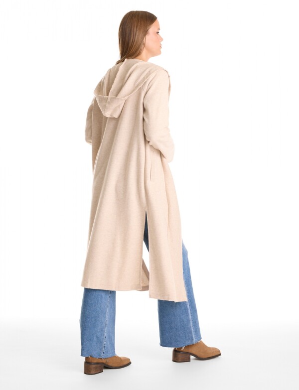 Cardigan Duster BEIGE