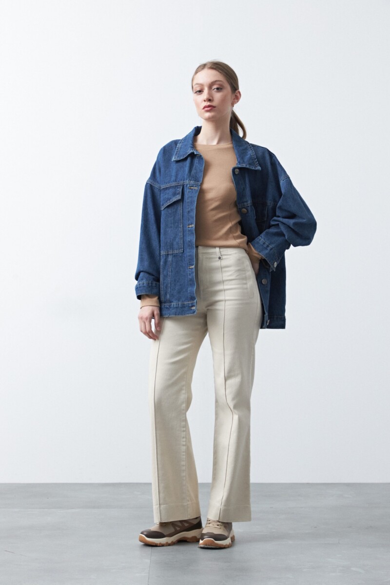 REMERA COLIMA Beige Oscuro