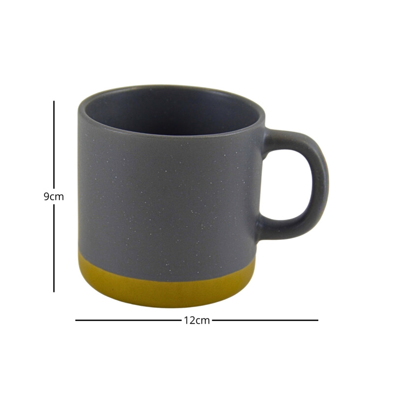 Taza Mug recto 380ml GRIS