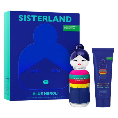 Estuche Sisterland Benetton Blue Neroli