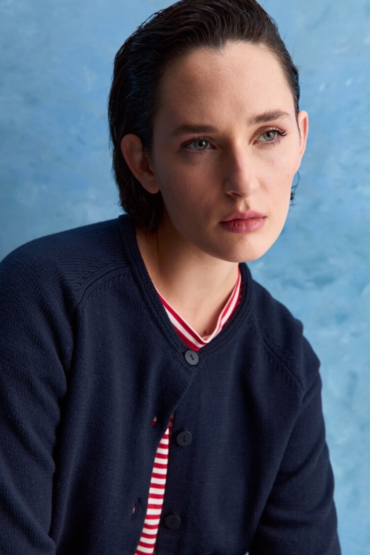 CARDIGAN ORIA Azul Marino