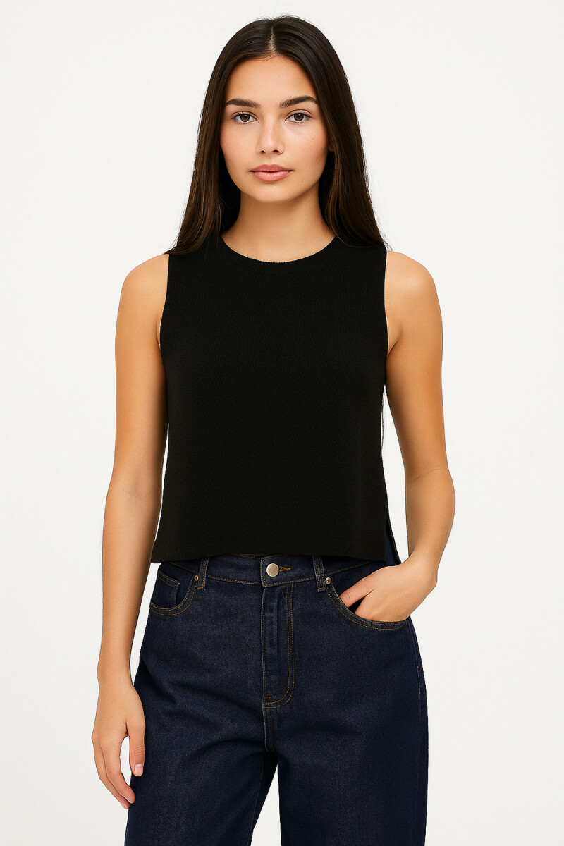 Musculosa Tavira - Negro 