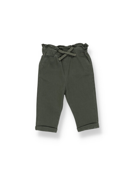 Pantalon baggy color gris, con cintura elastica Pantalon baggy color gris, con cintura elastica