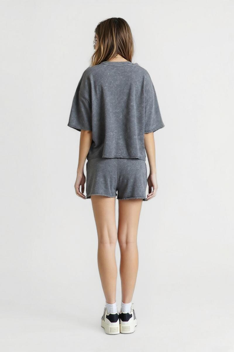 Remera Vera Gris oscuro