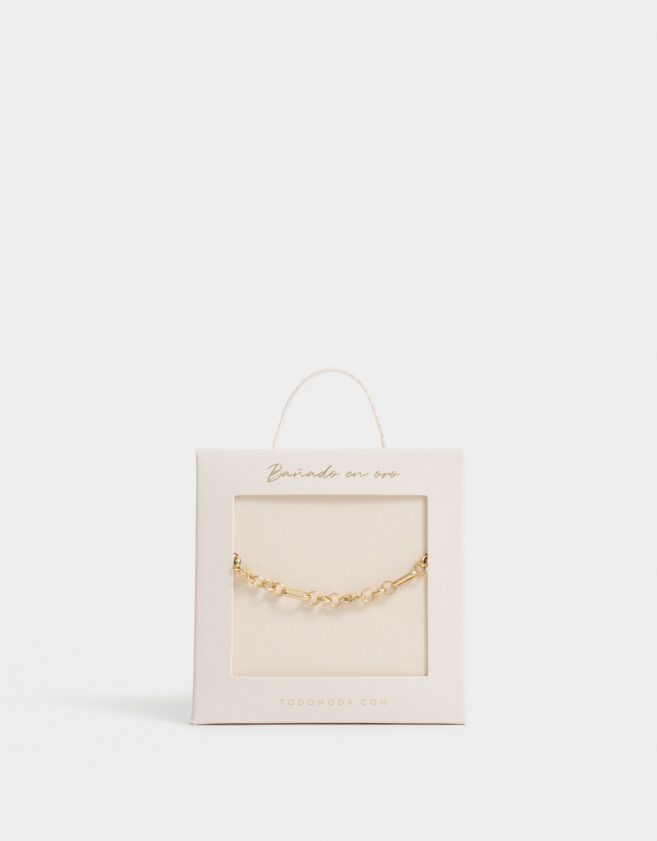 Collares Cortos Bañada en Oro Cortos - Dorado