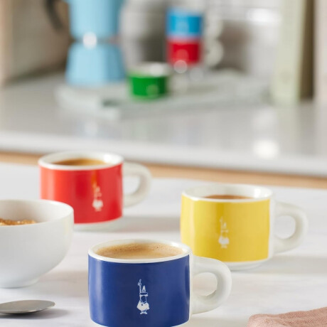 Tazas de Café Apilables 6 unidades Bialetti Tazas de Café Apilables 6 unidades Bialetti