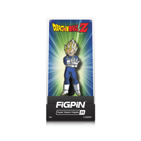 Super Saiyan Vegeta Dragon Ball Z Figpin - 25 Super Saiyan Vegeta Dragon Ball Z Figpin - 25