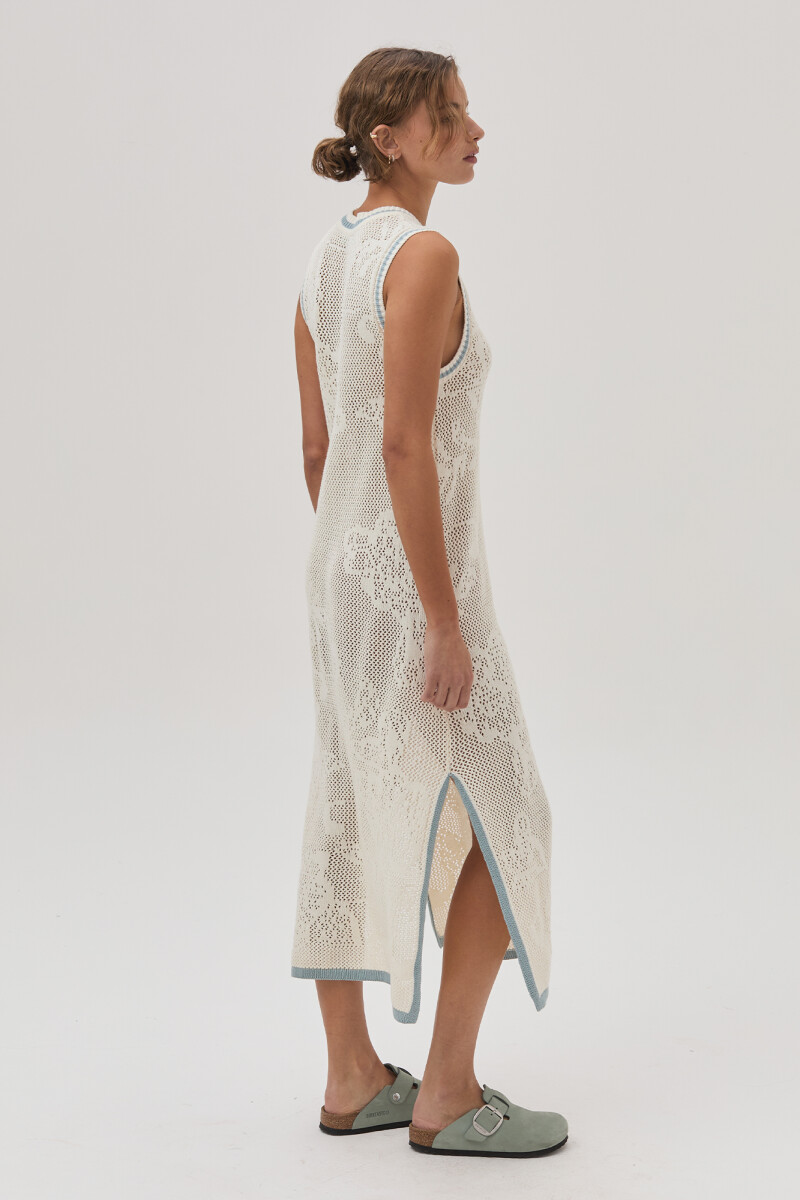 Vestido Acacia Crudo