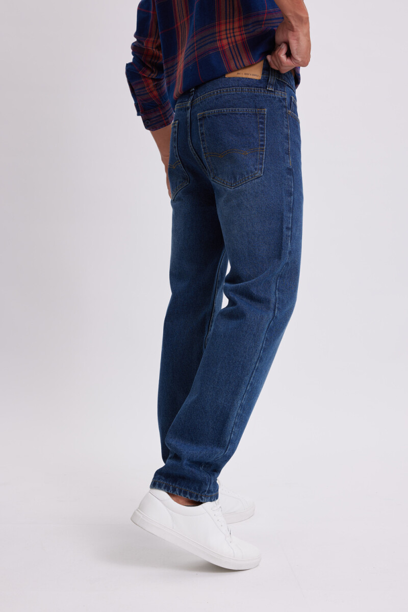 Pantalón de jean clásico Azul oscuro