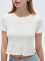 Remera Joutte Marfil / Off White