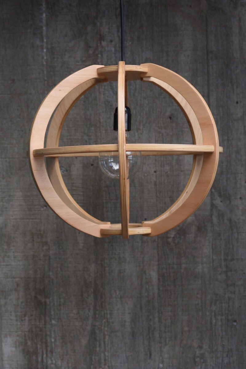 Lámpara Globo Natural