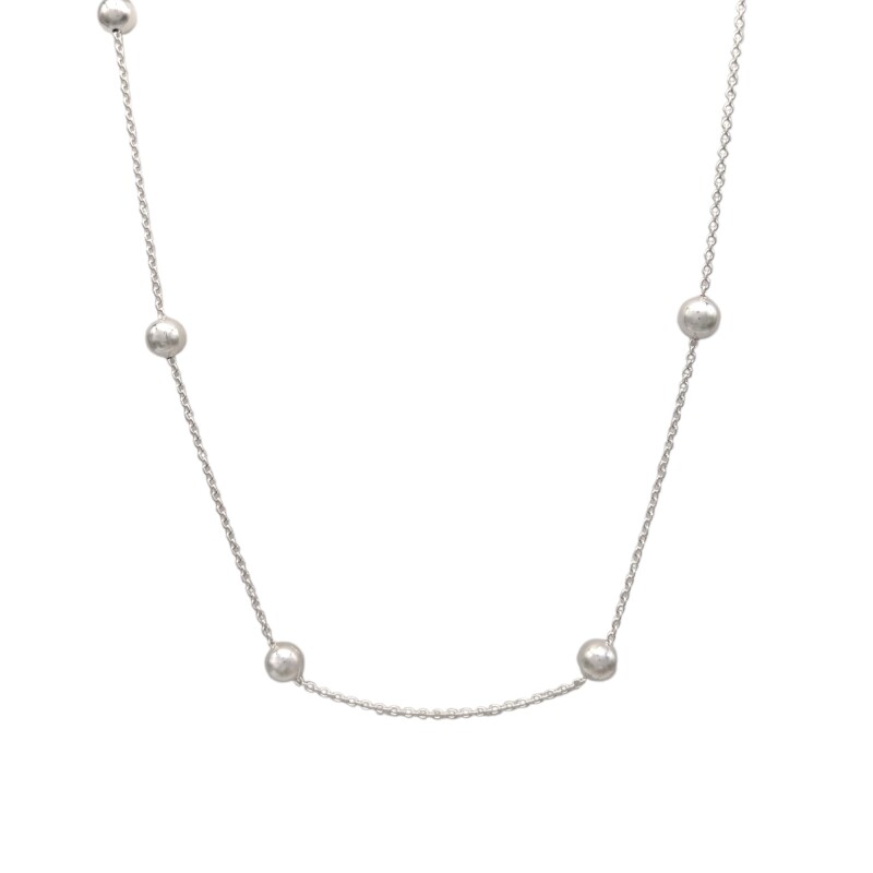 Cadena Bolitas-Plata 925-Sin Piedra-CD3142 sinpiedra