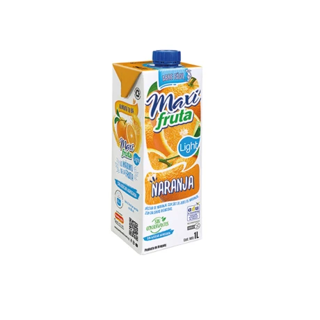Jugo MAXI Fruta 1Litro PONTEVEDRA Naranja Light