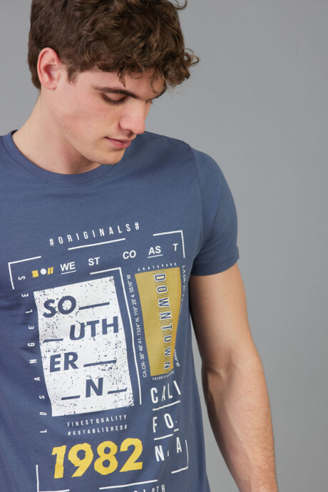 T-SHIRT OCTINO PARADOX Navy